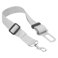 Adjustable Dog & Cat Car Safety Belt Leash – Secure Vehicle Seat Belt Harness for Pets