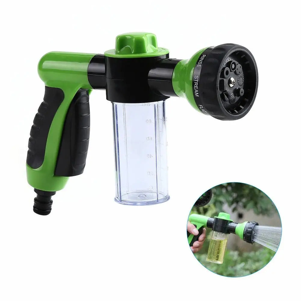 3-Mode Adjustable Dog Shower Gun with Foam Sprayer