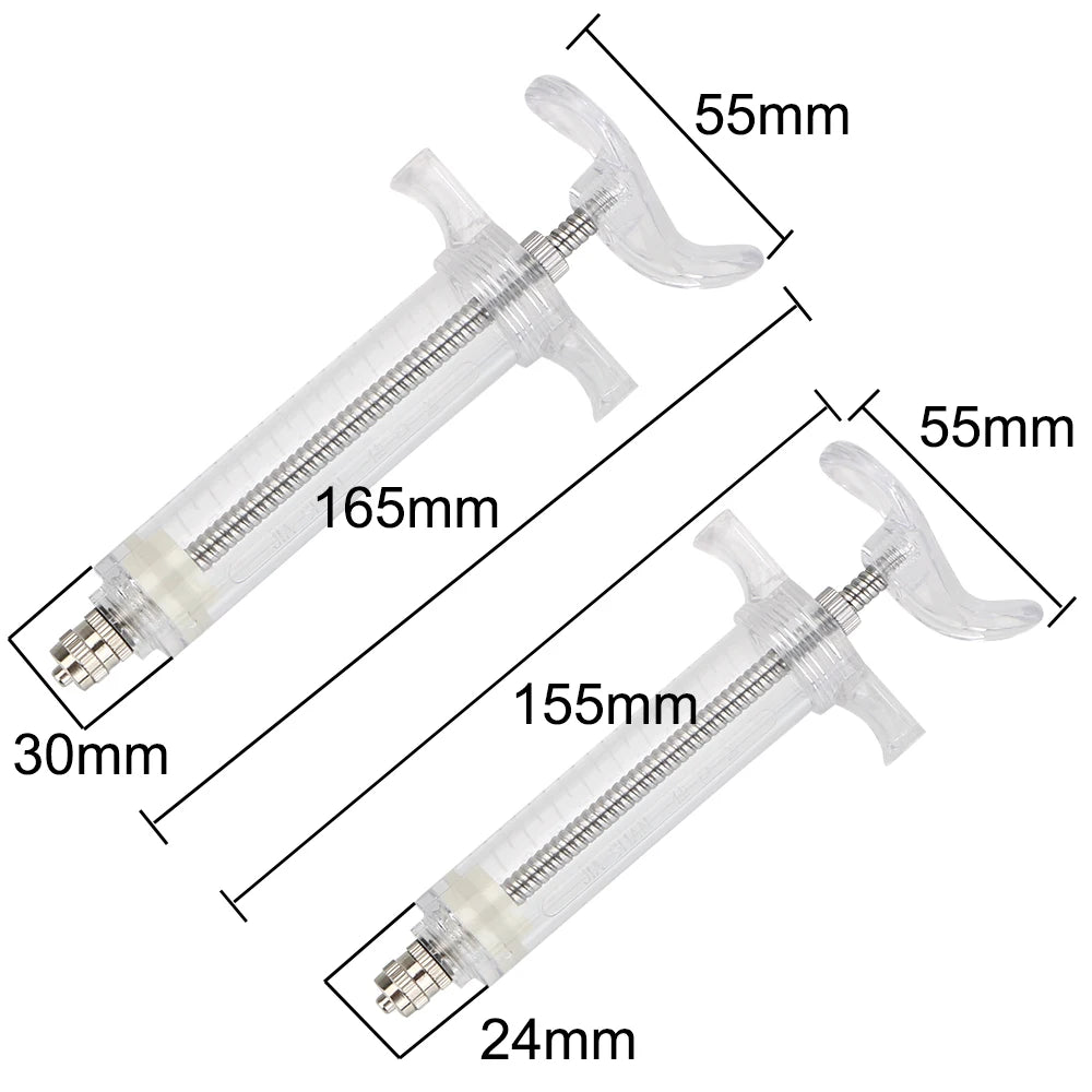 Adjustable Pet Feeding Syringe for Parrots and Small Birds - Ideal for Hand-Feeding and Emergency Treatments