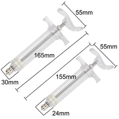 Adjustable Pet Feeding Syringe for Parrots and Small Birds - Ideal for Hand-Feeding and Emergency Treatments