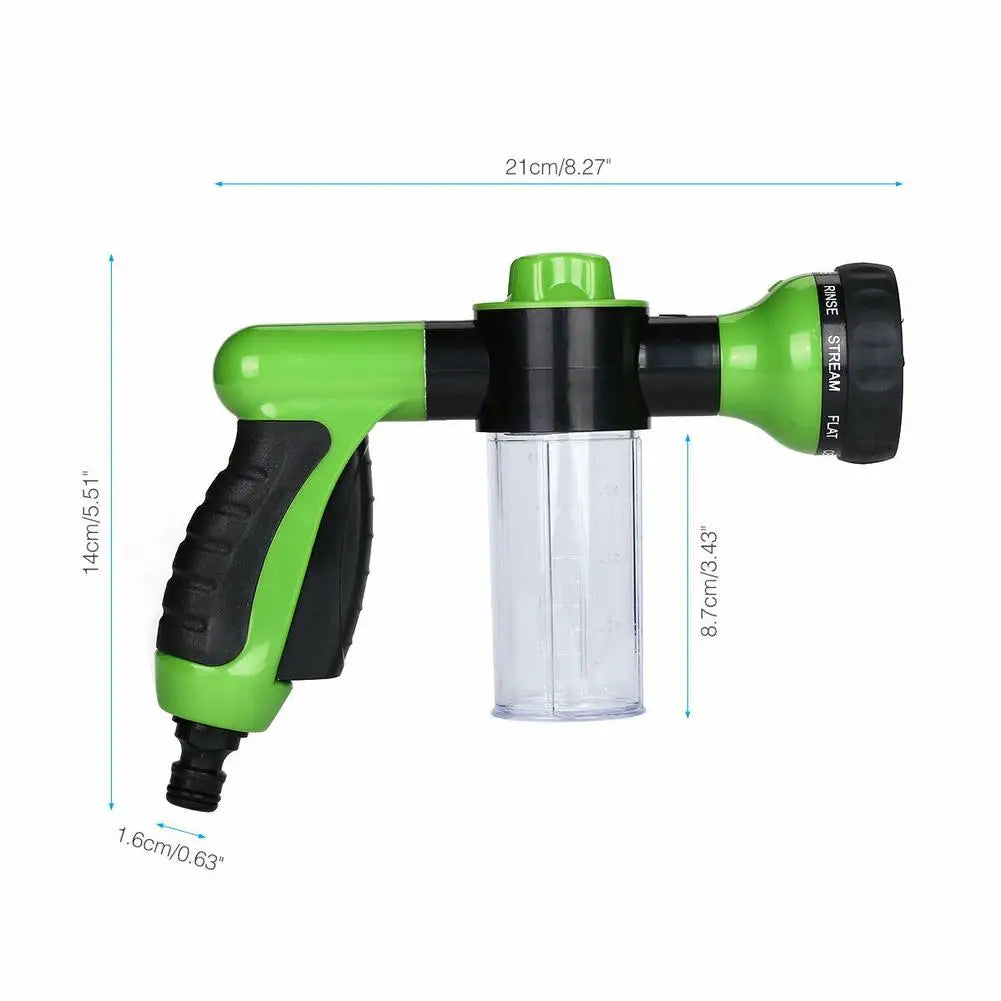 3-Mode Adjustable Dog Shower Gun with Foam Sprayer