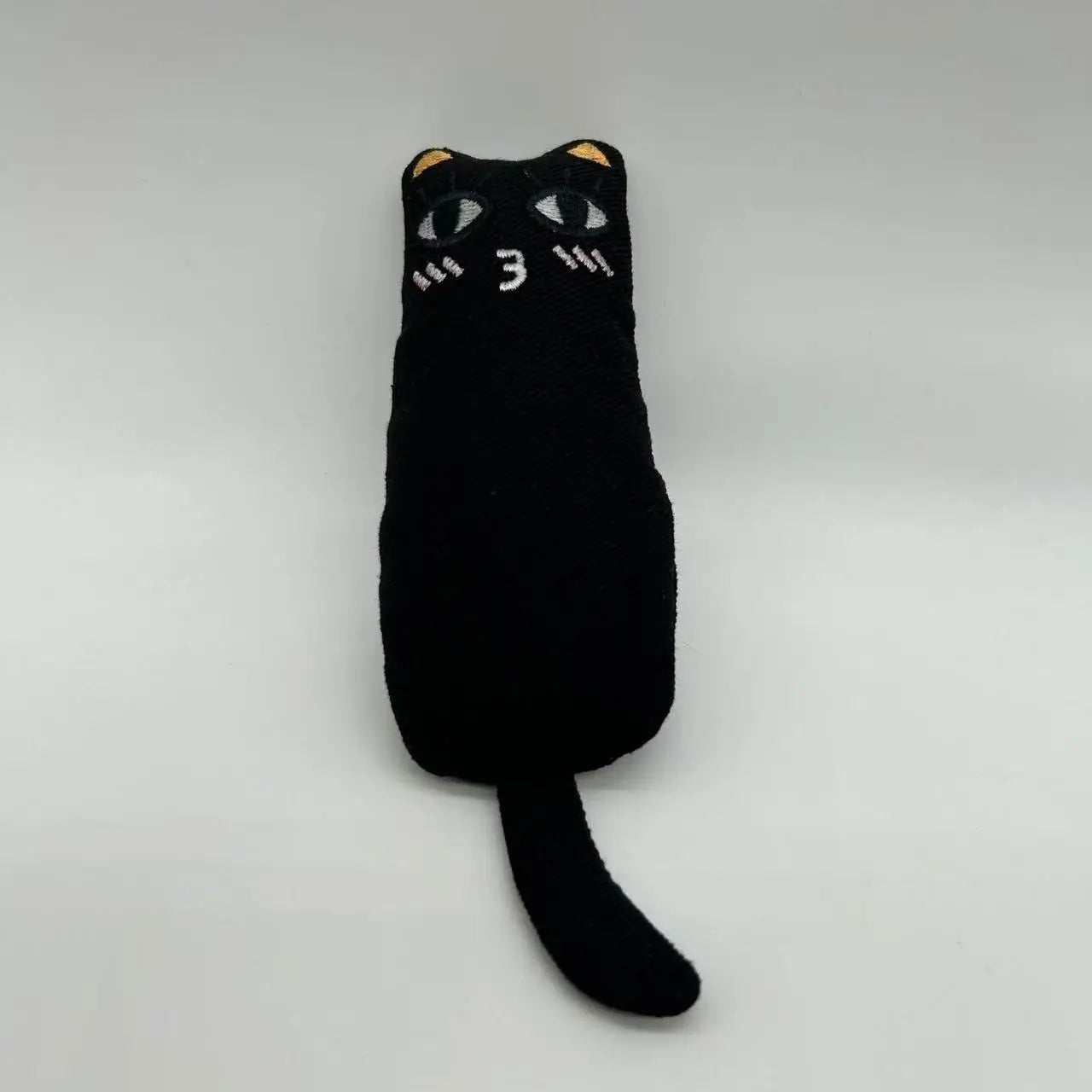 Cute Catnip Thumb Plush Pillow – Bite-Resistant Teeth Grinding & Chew Toy for Cats